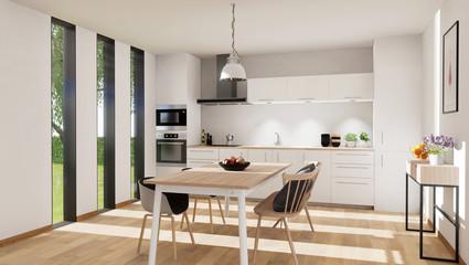 Pose de votre cuisine moderne &#38; contemporaine ...