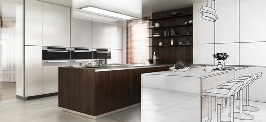 Pose de votre cuisine moderne &#38; contemporaine ...