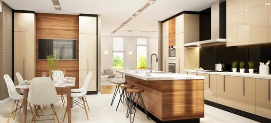 Pose de votre cuisine moderne &#38; contemporaine ...