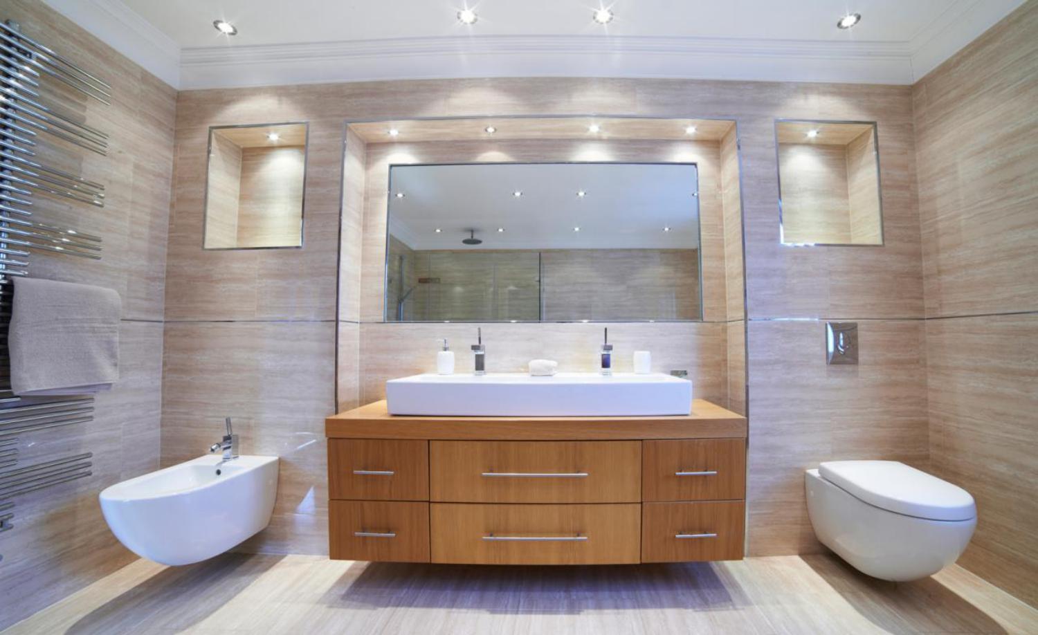 Réhabilitation de votre salle de bain, pose de carrelage, de la faïence, des éléments ...